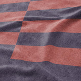Prisma Purple & Coral Mockup Fleece Detail