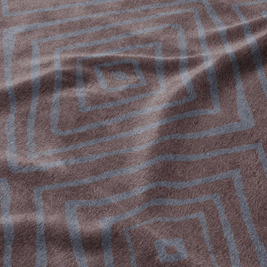 Terlingua Amethyst & Cobalt Mockup Fleece Detail