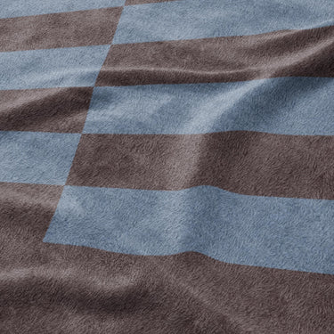 Prisma Maroon & Sky Mockup Fleece Detail