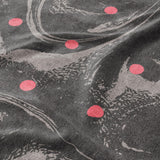 Acid Burn Greige & Infrared Mockup Fleece Detail