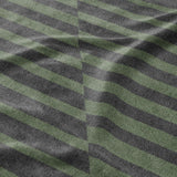 Euclid Black & Green Mockup Fleece Detail