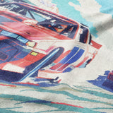 8 Bit Stock Cars Mockup Fleece Detail