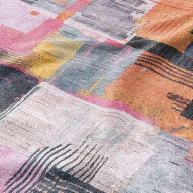 Heidi Blue & Purple Mockup Fleece Detail