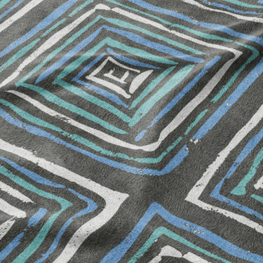 Diego Black & Blue Mockup Fleece Detail