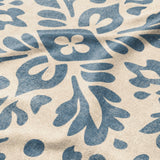Floranna Ivory & Blue Mockup Fleece Detail