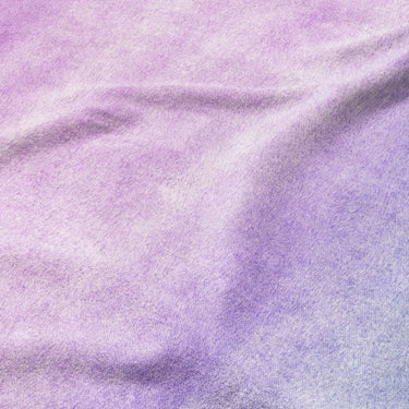 Imogen Watercolor Blue & Purple Ombre Mockup Fleece Detail