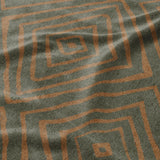 Terlingua Olive & Terracotta Mockup Fleece Detail