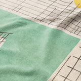 Djuna Ivory Multicolor Mockup Fleece Detail