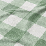 Buffalo Plaid Kelly Green Mockup Fleece Detail