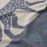 Desert Coyote Midnight & Dusty Blue Mockup Fleece Detail