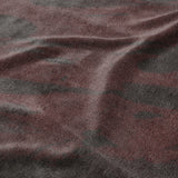 Hurley Splatter Dye Burgandy Mockup Fleece Detail