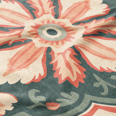 Meave Sage Green & Rose Mockup Fleece Detail