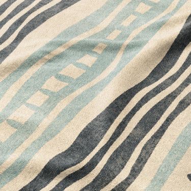 Delsin Blue & Orange Mockup Fleece Detail
