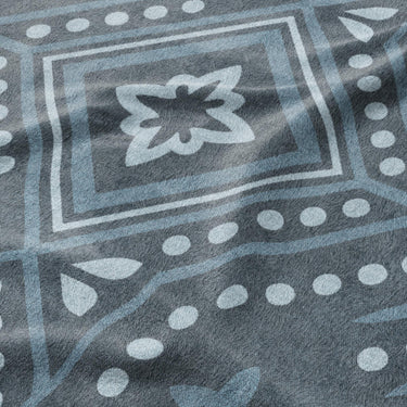 Durand Navy Blue Mockup Fleece Detail