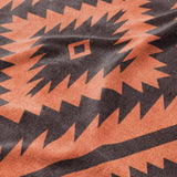 Reyno Orange & Maroon Mockup Fleece Detail