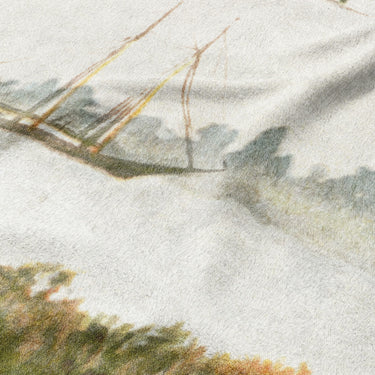 Old Hemlocks by Louis K Harlow Mockup Fleece Detail