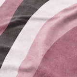 Sinuous Maroon Monochrome Mockup Fleece Detail
