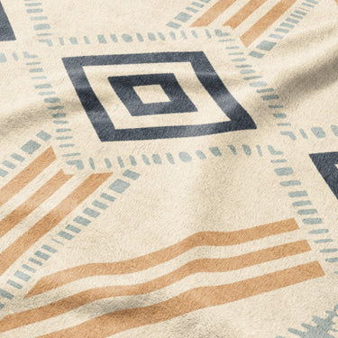 Osage Blue & Orange Mockup Fleece Detail
