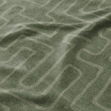 Terra Olive Green Mockup Fleece Detail