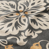 Annette Vintage Black & Yellow Mockup Fleece Detail