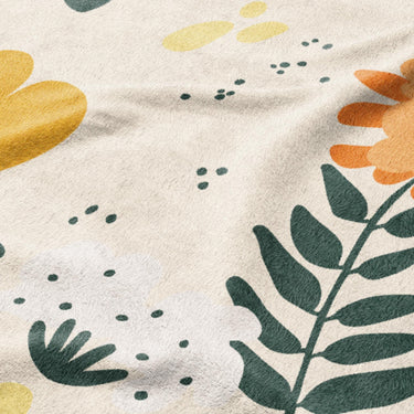 Milana Ivory Gold Mockup Fleece Detail