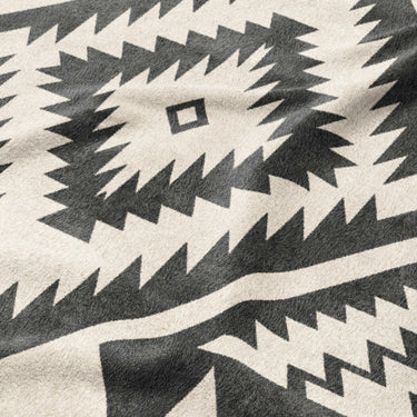 Reyno Black & Ivory Mockup Fleece Detail