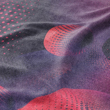 Bodolo Purple & Magenta Mockup Fleece Detail