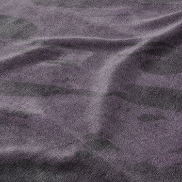 Hurley Splatter Dye Purple Mockup Fleece Detail