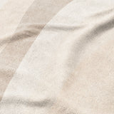 Sinuous Ivory Monochrome Mockup Fleece Detail
