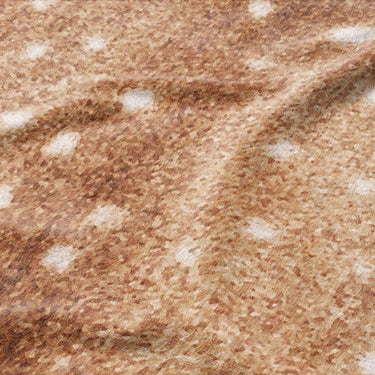 Deer Hide Print Mockup Fleece Detail