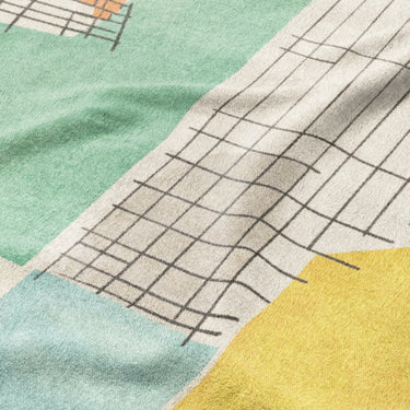 Djuna Multicolor Mockup Fleece Detail