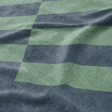 Prisma Blue & Green Mockup Fleece Detail