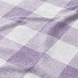 Buffalo Plaid Lilac Mockup Fleece Detail