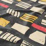 Milo Black Red & Yellow Mockup Fleece Detail