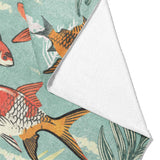 Fish Tank Mockup Fleece Fold