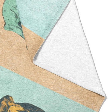 Pop Art Skulls Mockup Fleece Fold