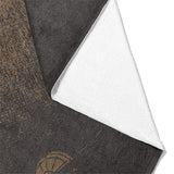 Equinox Brown & Gold Mockup Fleece Fold