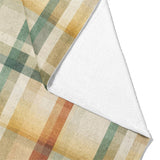 Madras Plaid Taupe Green Mockup Fleece Fold