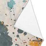 Colin Paint Splatter Multicolor Mockup Fleece Fold