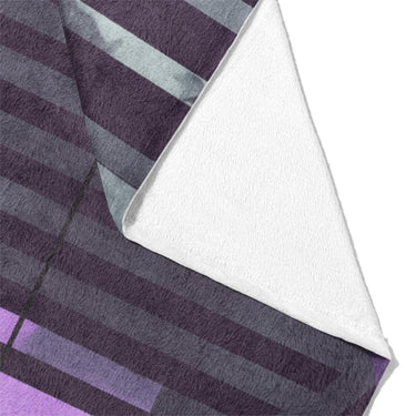 Gordian Dark Purple Mockup Fleece Fold