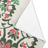 Georgiana Green & Deep Cerise Mockup Fleece Fold
