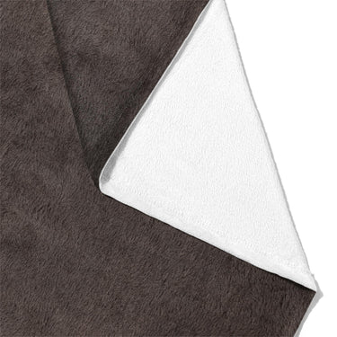 Keanu Watercolor Dark Brown Ombré Mockup Fleece Fold