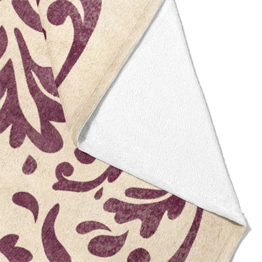 Floranna Ivory & Wine Mockup Fleece Fold