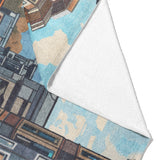 San Francisco Trolley Mockup Fleece Fold