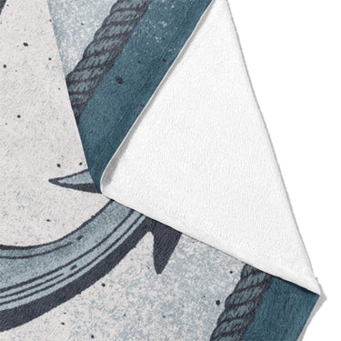 Coastal Anchor Mockup Fleece Fold