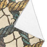 Naval Rope Multicolor Mockup Fleece Fold