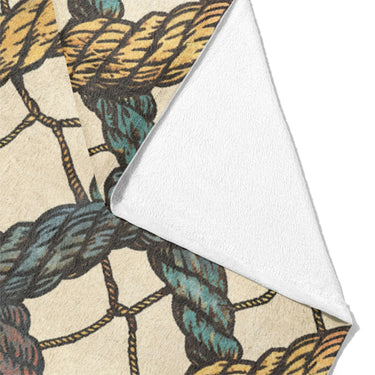 Naval Rope Multicolor Mockup Fleece Fold