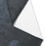 Equinox Navy & Dusty Blue Mockup Fleece Fold