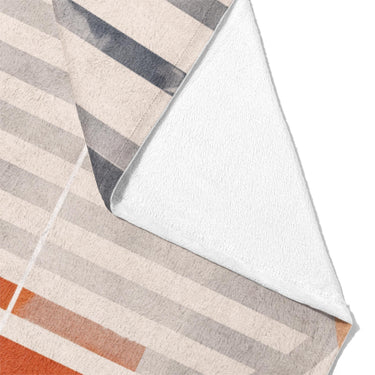 Gordian Navy & Orange Mockup Fleece Fold