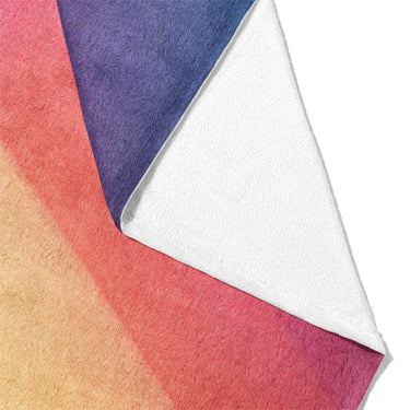 Escaping Light Multicolor Mockup Fleece Fold
